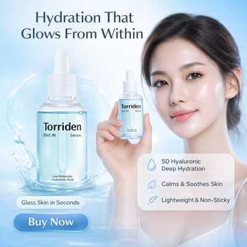 Torriden Dive In Hyaluronic Acid Serum | 5D Hyaluronic Acid Complex | 48H Deep Hydration, Calms & Soothes Skin, Glass Skin Glow
