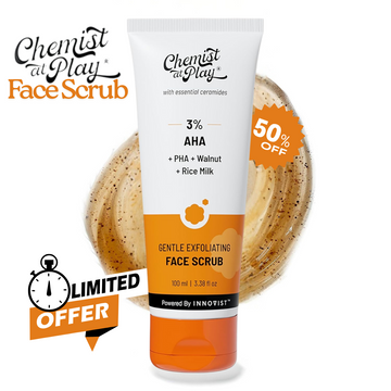 Chemist At Play Exfoliating Scrub I Instant De-Tan Solution